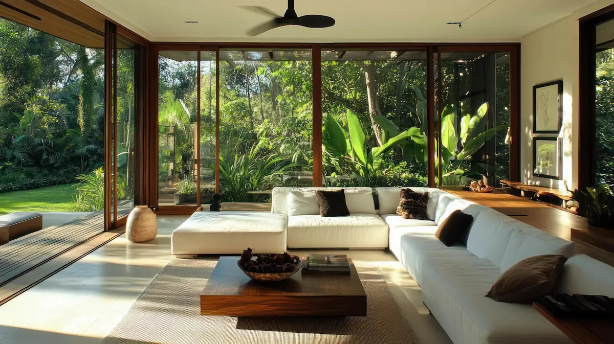 Rumah Modern Minimalis Nuansa Tropis